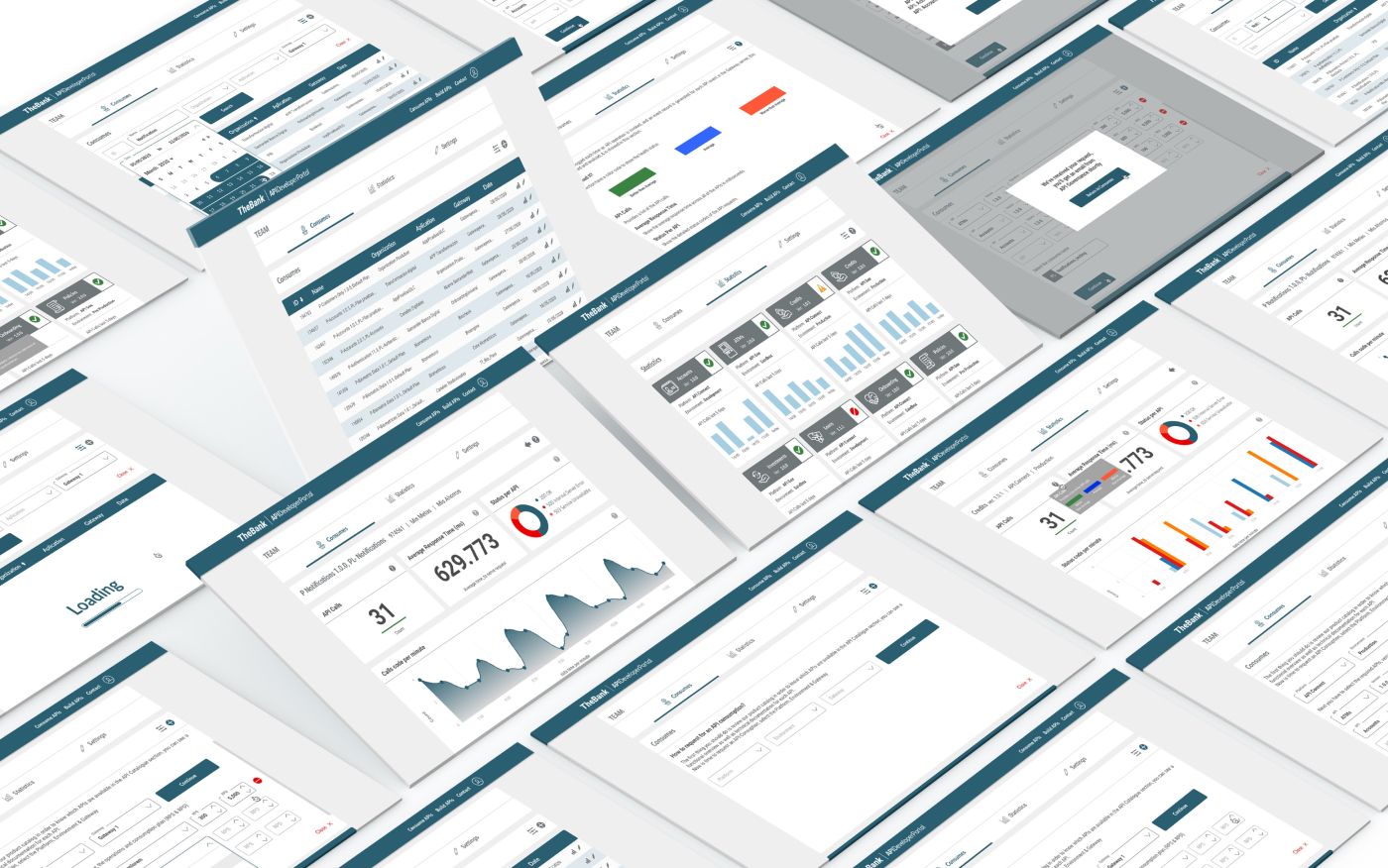 Governance Platform — Intake Form with validation states